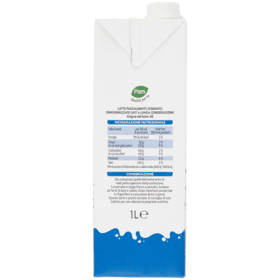 PAM Qualità per te Latte UHT Parzialmente Scremato 1 L – immagine 10