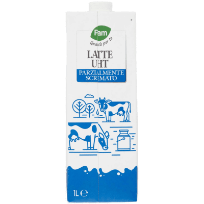 PAM Qualità per te Latte UHT Parzialmente Scremato 1 L – immagine 11