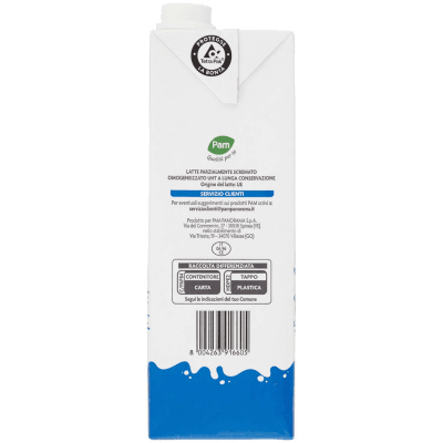 PAM Qualità per te Latte UHT Parzialmente Scremato 1 L – immagine 12