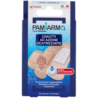 PAMFARMA Cerotti ad Azione Cicatrizzante 3 Formati 30 pz – immagine 9