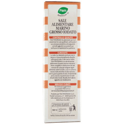 PAM Qualità per te Sale Marino Grosso iodato 1000g – immagine 10