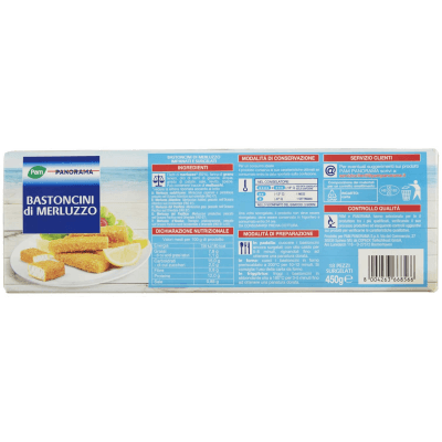 PAM PANORAMA Bastoncini di Merluzzo Surgelati 450 g – immagine 11