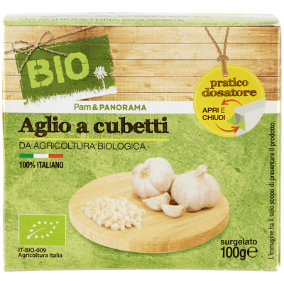 BIO Aglio a cubetti surgelato 100 g – immagine 9