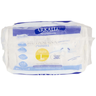 ARKALIA Pannoloni Mutandina Adulti taglia L 15 pz – immagine 13