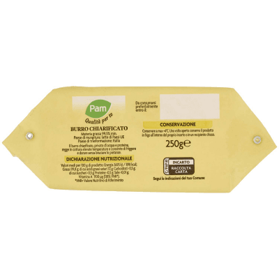 PAM Qualità per te Burro Chiarificato 250 g – immagine 11