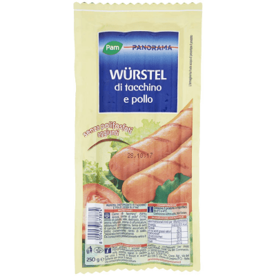 PAM PANORAMA Würstel di tacchino e pollo 250 g – immagine 9