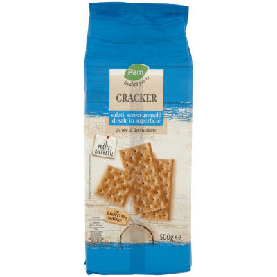 PAM Qualità per te Cracker salati, senza granelli di sale in superficie 16 x 31,25 g – immagine 9