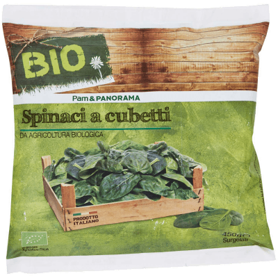 BIO Spinaci a cubetti Surgelati 450 g – immagine 9