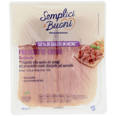 SEMPLICI E BUONI Prosciutto Crudo Stagionato 90 g – immagine 9