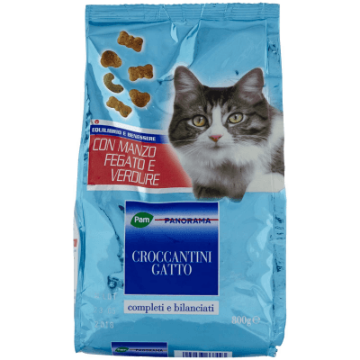 PAM PANORAMA Croccantini Gatto con Manzo Fegato e Verdure 800 g – immagine 9