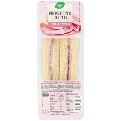PAM PANORAMA Tramezzini Prosciutto Cotto 140 g – immagine 9