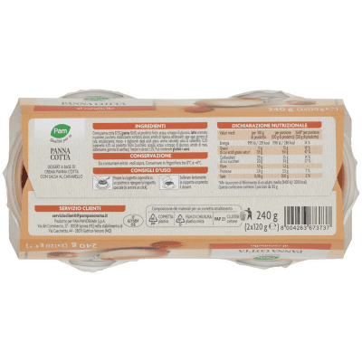 PAM PANORAMA Panna Cotta al Caramello 240g (120g x 2) – immagine 11