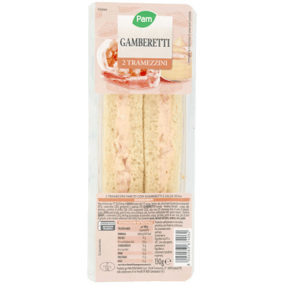 PAM PANORAMA Tramezzini Gamberetti e Salsa Rosa 130 g – immagine 9