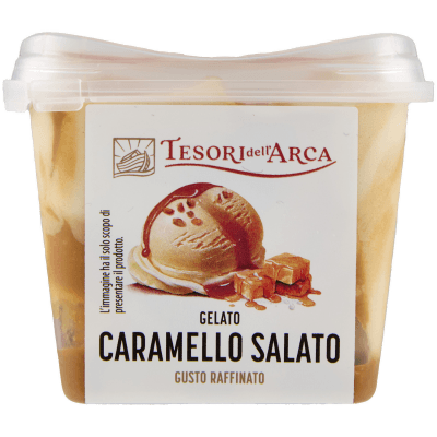 TESORI DELL'ARCA Gelato Caramello Salato 80 g – immagine 11