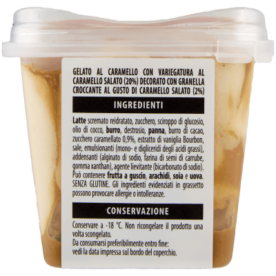 TESORI DELL'ARCA Gelato Caramello Salato 80 g – immagine 12