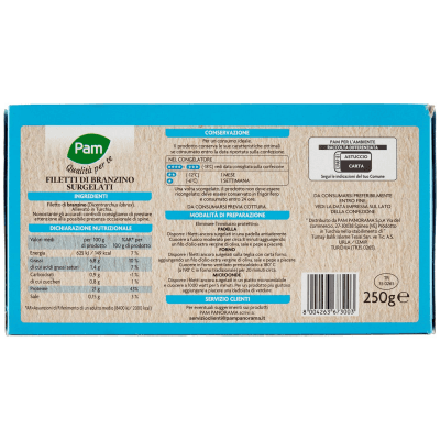 PAM PANORAMA Filetti di Branzino surgelati 250 g – immagine 11
