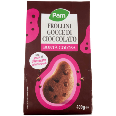 PAM Frollini Gocce di Cioccolato con gocce di cioccolato extrafondenti 400 g – immagine 9