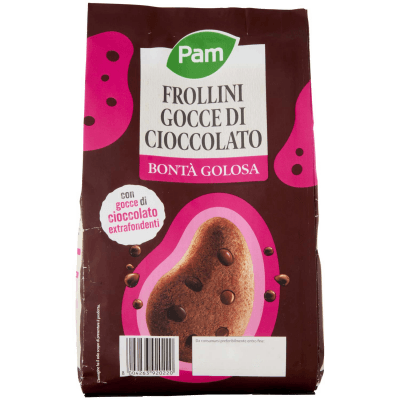 PAM Frollini Gocce di Cioccolato con gocce di cioccolato extrafondenti 400 g – immagine 11