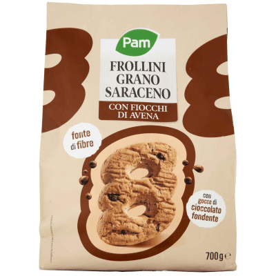 PAM Frollini Grano Saraceno con gocce di cioccolato fondente 700 g – immagine 9