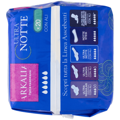 ARKALIA Assorbenti Ultra Notte con Ali 20 pz – immagine 12