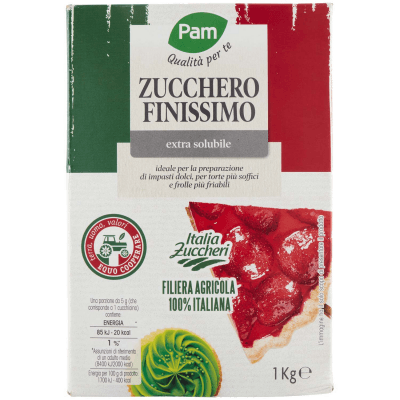 PAM Qualità per te Zucchero Finissimo 1 kg – immagine 9