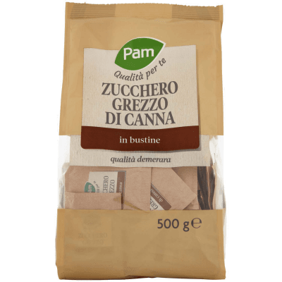 PAM PANORAMA Zucchero Grezzo di Canna in bustine 500 g – immagine 9