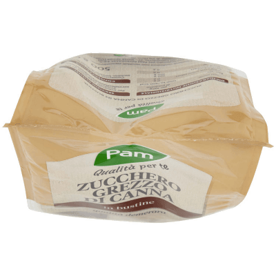 PAM PANORAMA Zucchero Grezzo di Canna in bustine 500 g – immagine 13