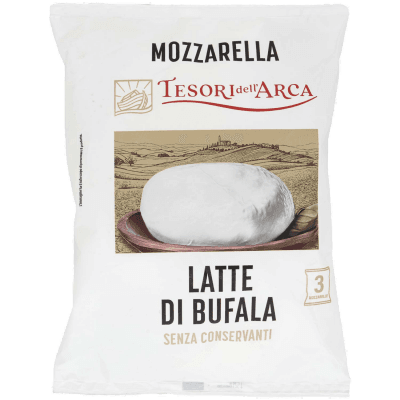 TESORI DELL'ARCA Mozzarella Latte di Bufala 3 x 100 g – immagine 9