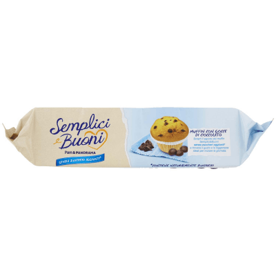 SEMPLICI E BUONI Senza Zuccheri Aggiunti Muffin con Gocce di Cioccolato 6 x 42 g – immagine 10