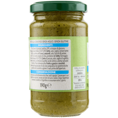 PAM Qualità per te Pesto alla Genovese senz'aglio 190 g – immagine 10