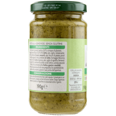 PAM Qualità per te Pesto alla Genovese 190 g – immagine 10