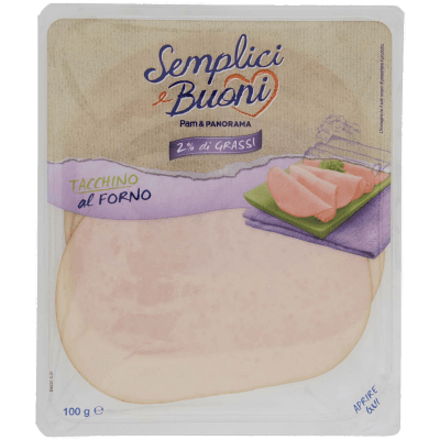 SEMPLICI E BUONI 2% di Grassi Tacchino al Forno 100 g – immagine 9