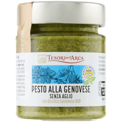 TESORI DELL'ARCA Pesto alla Genovese Senza Aglio 130 g – immagine 9