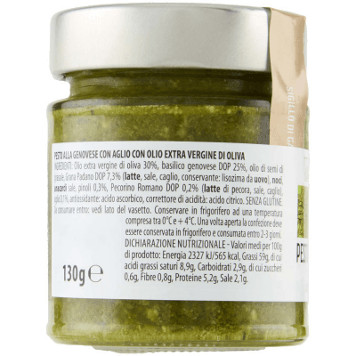 TESORI DELL'ARCA Pesto alla Genovese con Aglio 130 g – immagine 10