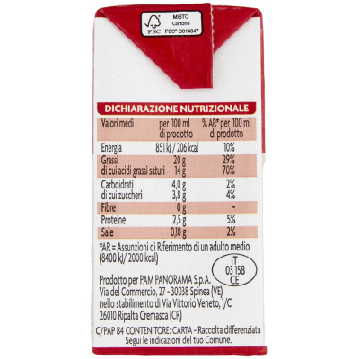 PAM Qualità per te Panna da Cucina 200 ml – immagine 10