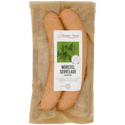 TESORI DELL'ARCA Würstel Servelade Altoatesini 0,200 kg – immagine 9