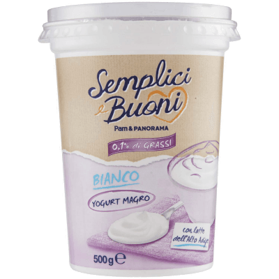 SEMPLICI E BUONI 0,1% di Grassi Yogurt Magro Bianco 500 g – immagine 9