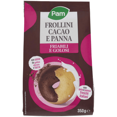 PAM Frollini Cacao e Panna 350 g – immagine 9