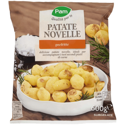PAM Qualità per te Patate Novelle prefritte Surgelate 600 g – immagine 9