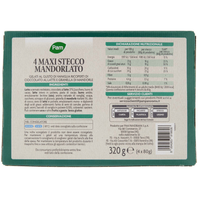 PAM Maxi Stecco Mandorlato 4 x 80 g – immagine 11