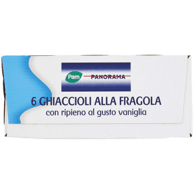 PAM PANORAMA Ghiaccioli alla fragola con ripieno al gusto vaniglia 300g (50g x 6) – immagine 10