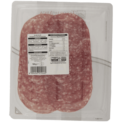 TESORI DELL'ARCA Salame Milano 100 g – immagine 11