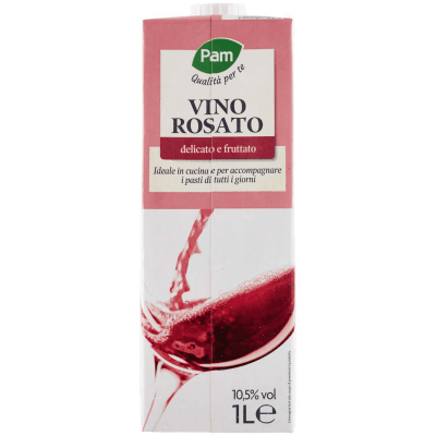 PAM Qualità per te Vino Rosato 1 L – immagine 11