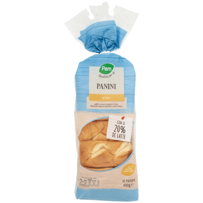 PAM PANORAMA Panini al Latte 400g (40g x 10) – immagine 9