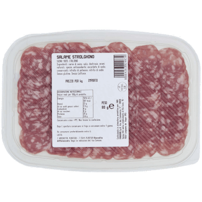SALUMERIA ARTIGIANA Salame Strolghino 80 g – immagine 11