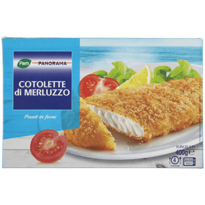 PAM PANORAMA Cotolette di Merluzzo Surgelate 400 g – immagine 9
