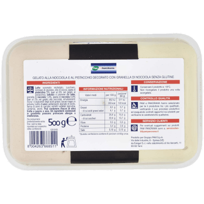 PAM PANORAMA Gelato alla Nocciola e Pistacchio 500 g – immagine 11