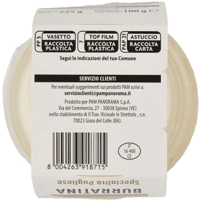 TESORI DELL'ARCA Burratina Specialità Pugliese 100 g – immagine 11