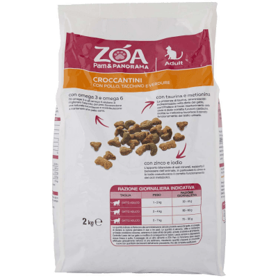 ZOA Croccantini con Pollo, Tacchino e Verdure 2 kg – immagine 11