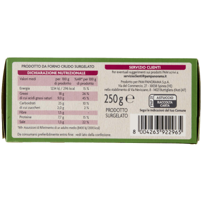 PAM Salatini Assortiti Würstel, Prosciutto Cotto, Spinaci e Ricotta surgelati 250 g – immagine 14